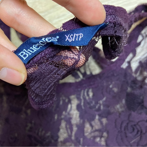 Lace Racerback Tank Top Set - Orange and Purple XSML Layering basics. - Picture 4 of 6